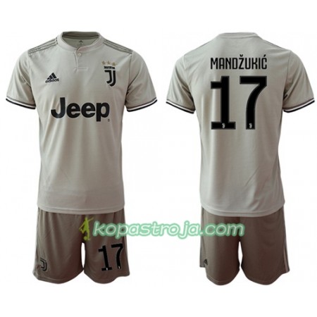 Billiga Fotbollströjor Juventus Mandzukic 17 Barn Borta tröja 2018/19 Kortärmad